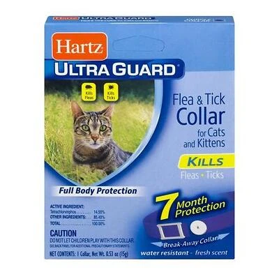 Ultraguard Flea & Tick Collar for Cats & Kittens, 7-Month Protection