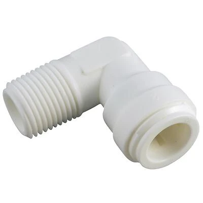 1/4" Brass Male Elbow Pipe Fitting – 90° NPT Connection