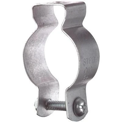 SIGMA 49140 Conduit Hanger, 4 In., Steel, Zinc Plated