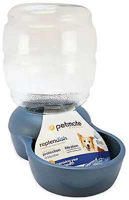 Automated Pet Waterer, Blue, 2.5 Gallons