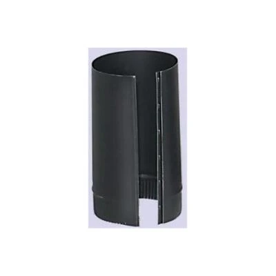 Gray Metal Products  Inc. 7-24-600 7 Inch  x 24 Inch  24-ga Snap-Lock Black Stovepipe