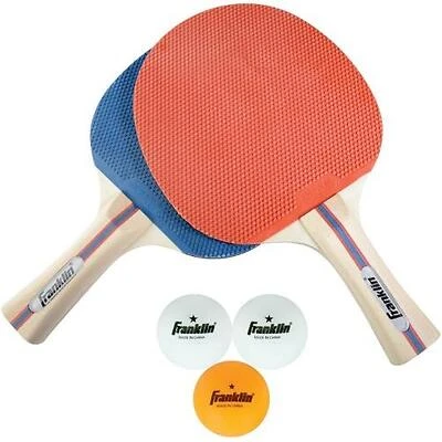 Franklin Sports 57301S11 Table Tennis Paddle & Ball Set, 5-Piece