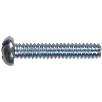 Hillman 6785 8‑32 × 1‑1/4 in. Round‑Head Steel Machine Screw