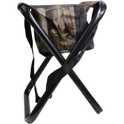 Camo Folding Stool - Collapsible Camping Furniture For Outdoor Adventures