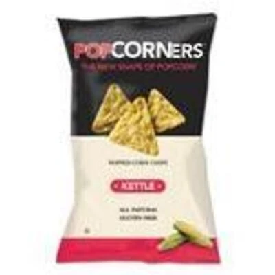 Popcorners Popped-Corn Chips, Kettle, 5oz Bag, 12/Carton
