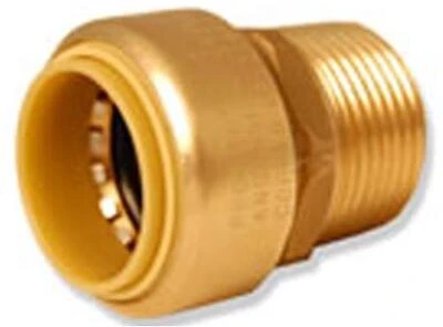 Probite 1/2" X 1/2" Mnpt Lead Free Male Adapter With Stiffeners