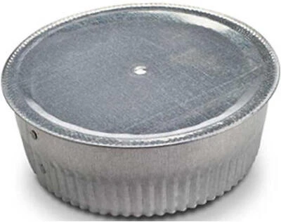 5 Inch Galvanized Round Chimney Plug, Model 5-309, 26 Gauge