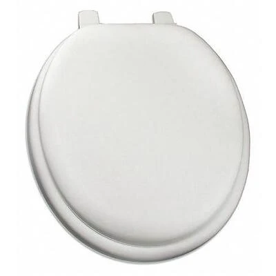 Comfort Seats C3b5r200 Deluxe Soft Round Toilet Seat With Wood Cores And Cover