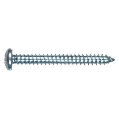 14‑Gauge Zinc‑Plated Pan‑Head Sheet Metal Screw – 1‑Inch