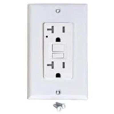 Gfci120wh 20 Amp White Tamper Resistant Gfci Outlet