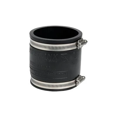 Pcx56-33 3 X 3 Inch Flexible Coupling For Plumbing Applications
