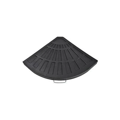 Seasonal Trends 59941 Heavy‑Duty Black Umbrella Base – 1.57 in Height, Resin & Steel Construction