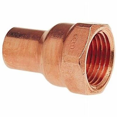 Mueller Industries W 61531 .5 in. Female Pipe Thread Street Adapter