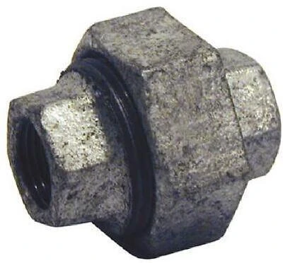G-uni10 Galvanized Union Pipe Fitting - 1 Inch