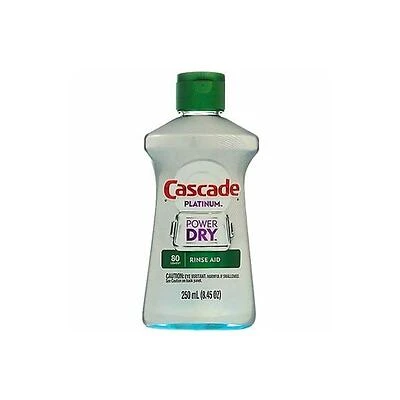 Cascade Platinum Rinse Aid Dishwasher Rinse Agent Regular