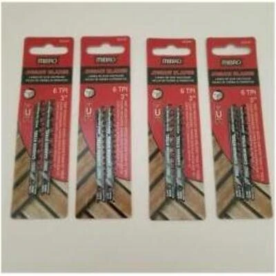 7192156 High Speed Jigsaw Wood Blade, 3 In L, 6 Tpi, Universal Shank