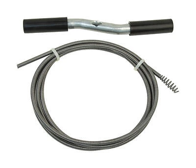 8‑Foot 1/4‑Inch Wire Drain Auger – Flexible Plumbing Snake for Clog Removal