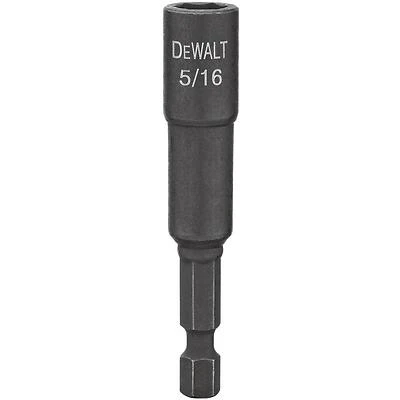 DEWALT Impact‑Ready DW2222IR Hex Nut Driver – 5/16‑in Drive, Compact 2‑9/16‑in Length