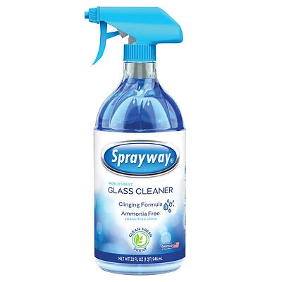 Sprayway Original Scent Glass Cleaner – 32 oz Trigger Spray