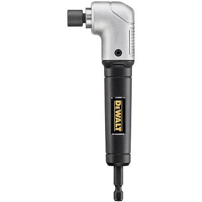 DeWalt Elite Series 1/4" Hex‑Shank Right Angle Drill Adapter – Heavy‑Duty Metal Build