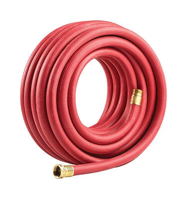 Gilmour 50‑Foot Red Rubber Commercial Hose – Heavy‑Duty Water Supply
