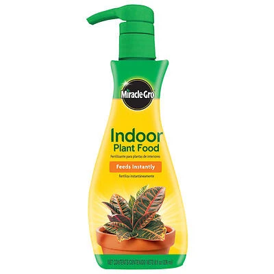 Miracle‑Gro 8 oz Liquid Plant Food – Balanced 1‑1‑1 Fertilizer for Indoor & Outdoor Plants