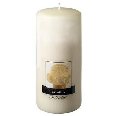 Candle-lite 2844570 2.8 in. x 4 in. Vanilla Scented Pillar Candle Pack Of 2