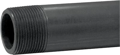 Lasco 212120BC 12‑Inch PVC Pipe Nipple – 1‑1/4‑In Schedule 80
