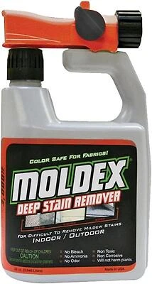 Moldex 5330 Non‑Bleach Outdoor Wash – 32 oz Liquid Cleaner in Opaque White