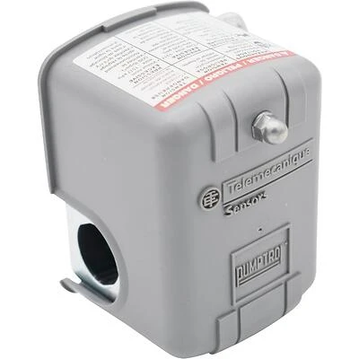 Telemechanique Pumptrol 20‑40 psi Diaphragm‑Actuated Pressure Switch – Low Water Cut‑Off for Submersible & Jet Pumps