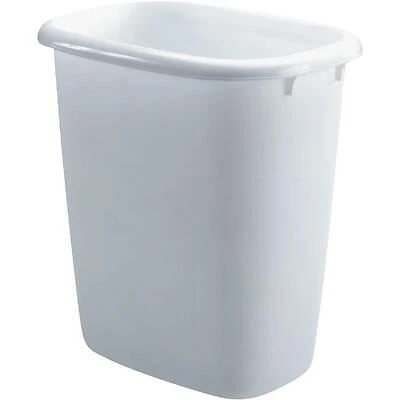 Sterilite 3‑Gal Rectangular Wastebasket – Modern Home Trash Bin