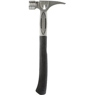Stiletto Tibone 14‑oz Titanium Framing Hammer with Straight Claw – 15.2in Lightweight Power Tool