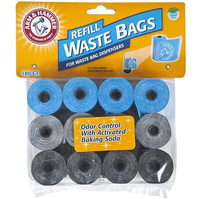 Arm & Hammer Fresh Scent Assorted Refill Waste Bags for Dispensers