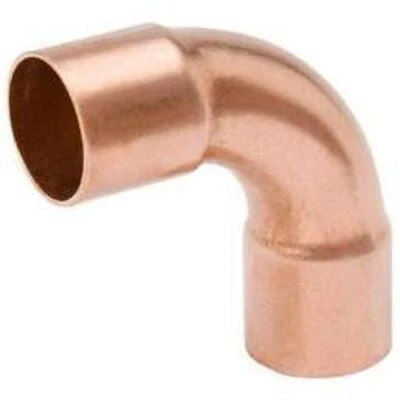 W 62722 1/2 In. Copper 90 Degree Long Turn Elbow Fitting