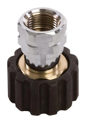 Forney 75108 Screw Coupling, M22 x 3/8 in, Female x FNPT, 5800 psi