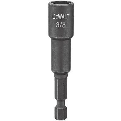 DEWALT Impact Ready DW2223IR Hex Nut Driver – 3/8‑in Drive, 2‑9/16‑in Length, 1/4‑in Hex Shank
