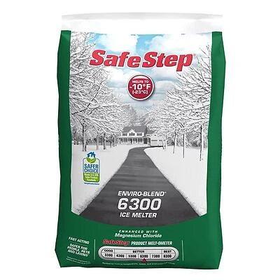 Safe Step Enviro-Blend 6300 Ice Melt, Magnesium Chloride, 25 lb