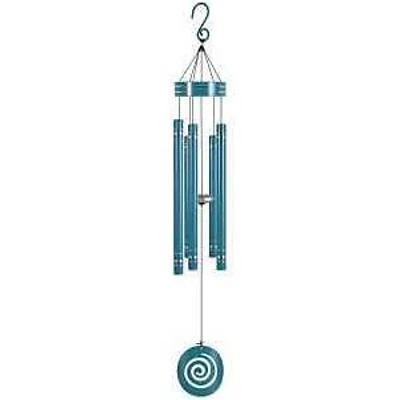Sea Breeze Outdoor Wind Chime – 5‑in‑Round Metal Chime by Sunset Vista Designs