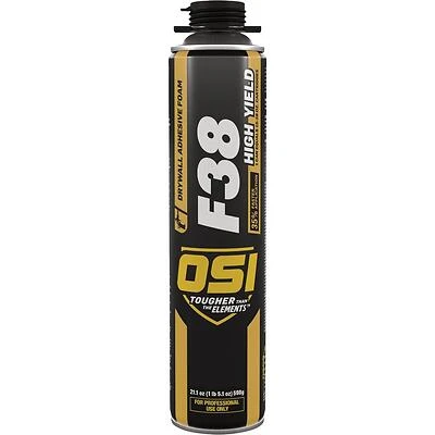 OSI F38 High‑Yield Polyurethane Foam Adhesive – Off‑White 21.1 fl oz Aerosol