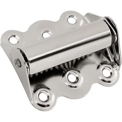 Stainless Steel 15 lb Spring Hinge – Tight‑Pin, Surface‑Mount – National Hardware N185‑703