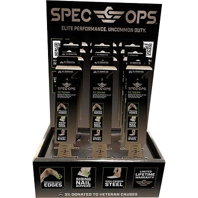 Spec Ops 9.5" Black Flat Dark Earth Trim Bar for HCS Firearms
