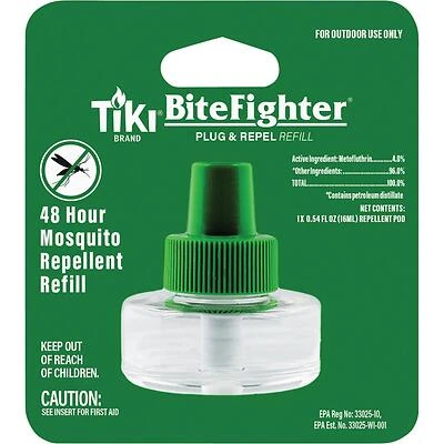 Tiki BiteFighter 48‑Hour Mosquito Repellent Cartridge – 0.42 oz Refill