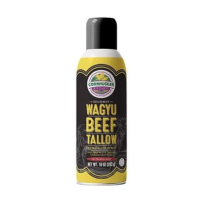 Cornhusker Kitchen 81205 Wagyu Beef Tallow & Olive Oil Cooking Spray, 10 Oz