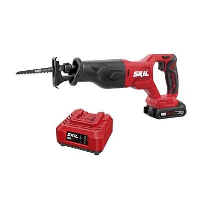 SKIL 20V Pwr Core Brushless Cordless Reciprocating Saw Kit with Battery & Charger