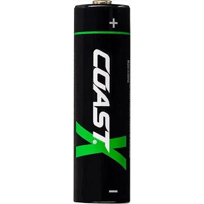 Coast ZXAA 4‑Pack Rechargeable AA Lithium Power Cells – 750 mAh High‑Capacity Batteries