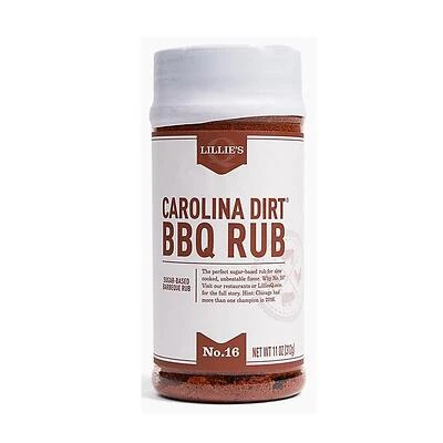 Lillie's Q Carolina Dirt BBQ Rub, 6 oz Jar
