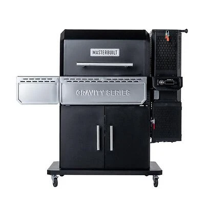 Masterbuilt Gravity Series 1150‑sq‑in Charcoal & Wood Grill‑Smoker – Black
