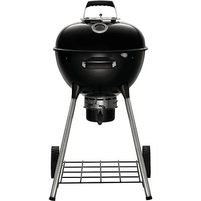 Napoleon Premium 18‑Inch Charcoal Kettle Grill with Legs – 17.5 sq in Cooking Surface, Black
