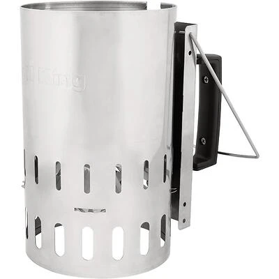 Broil King 2‑lb Charcoal Starter with Stainless Steel & Resin Handle