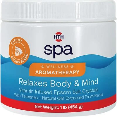 HTH - HTH Aromatherapy Bath Salts – Body & Mind Wellness, 1 lb